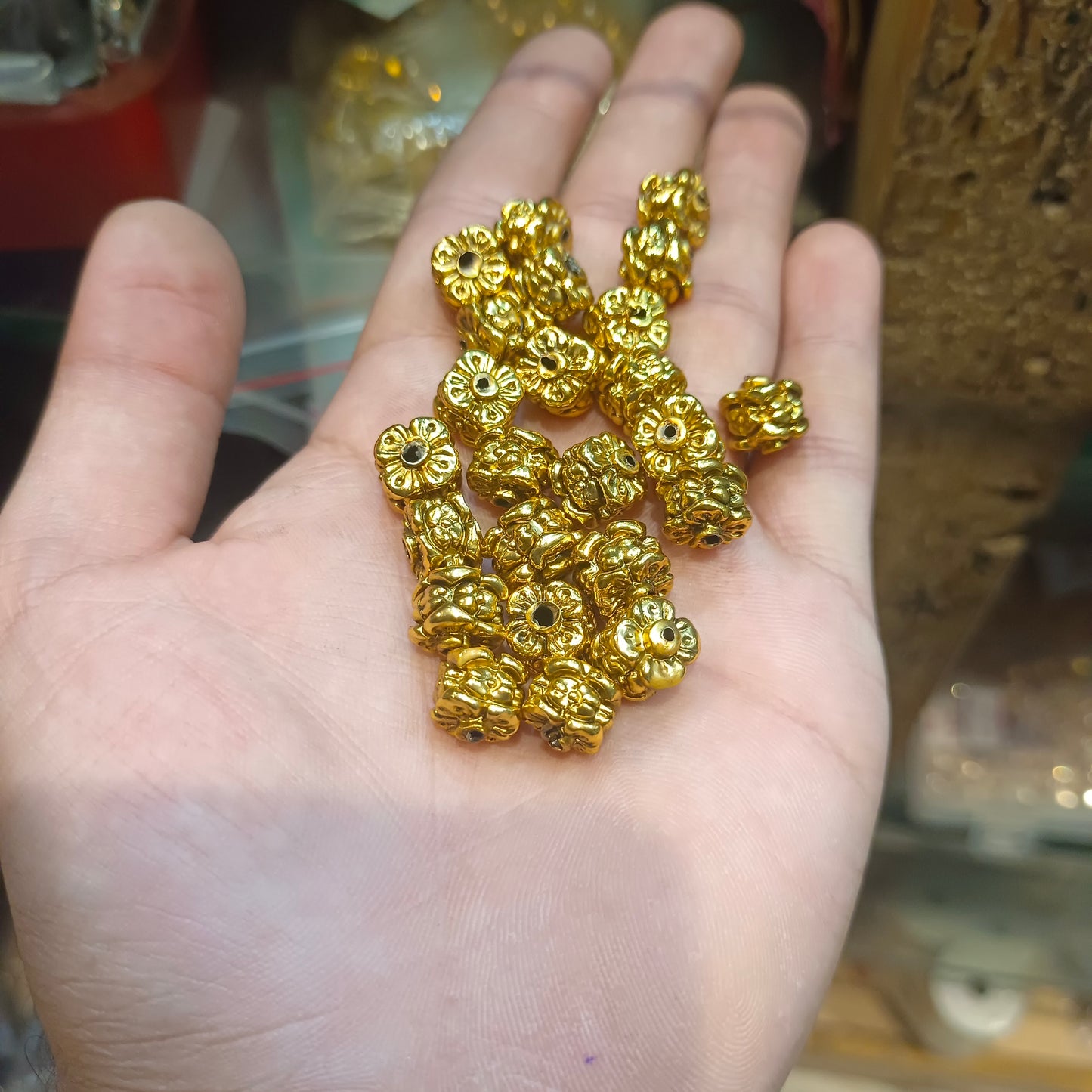 Brass balls || anti tarnish || 12 pcs pack ||