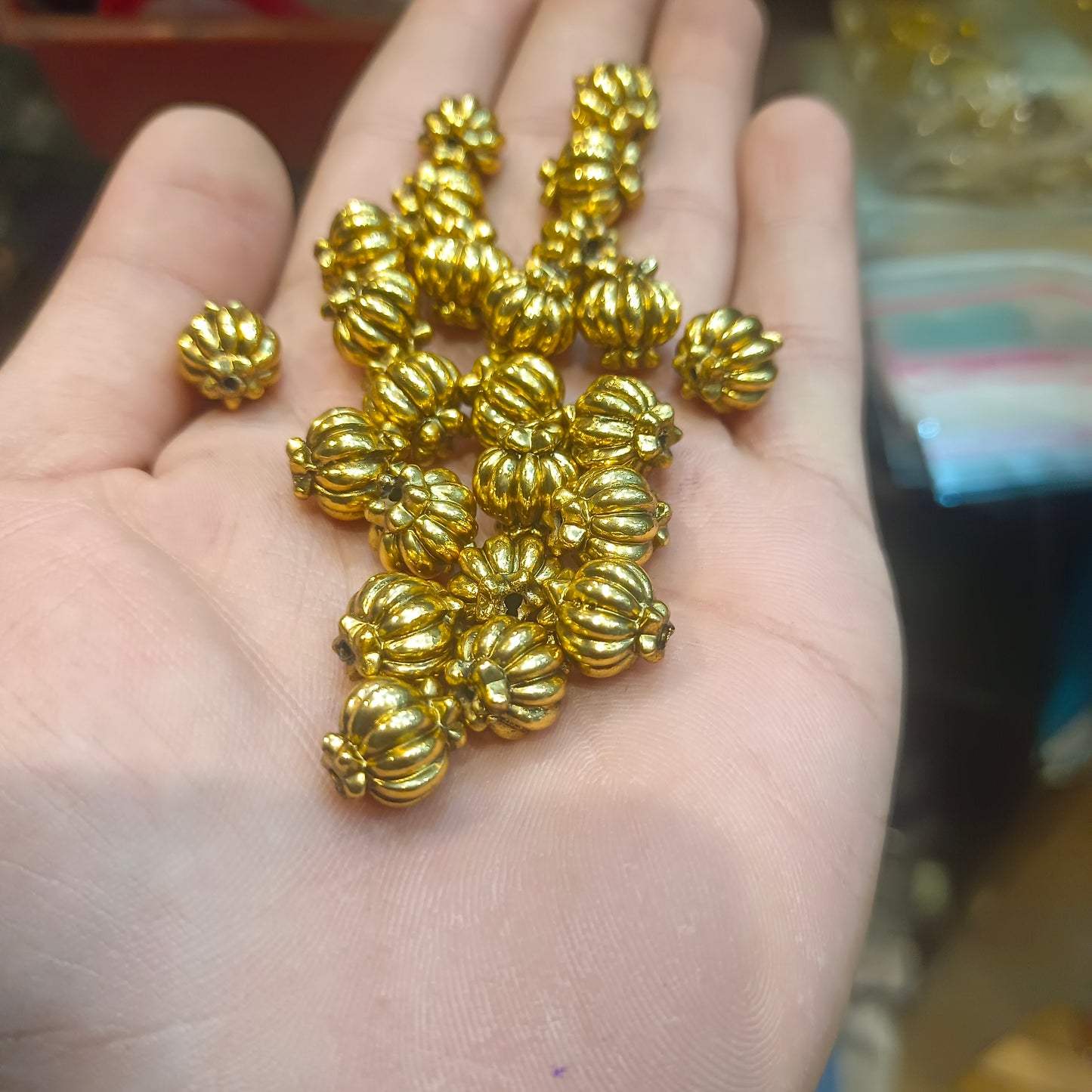 Brass balls || anti tarnish || 12 pcs pack ||