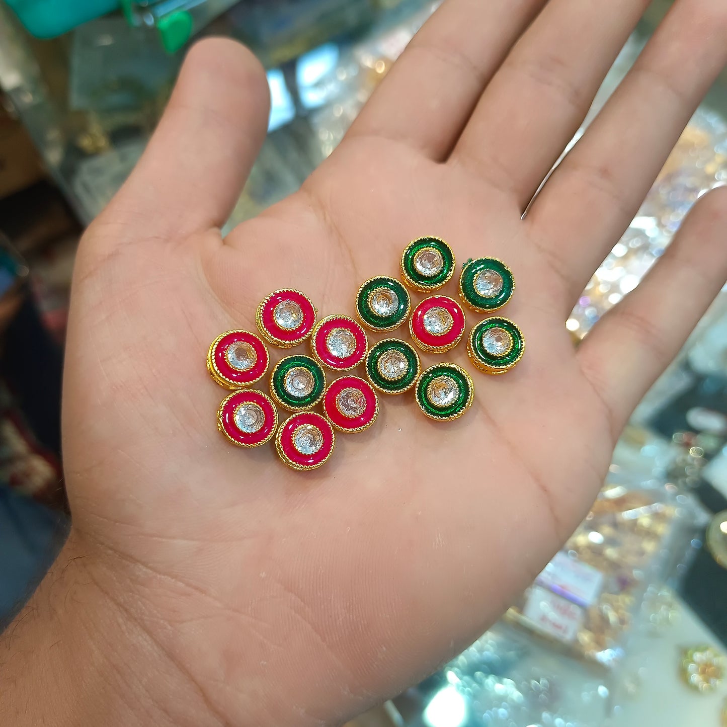 Ad kundan || 6 and 12 pcs pack ||