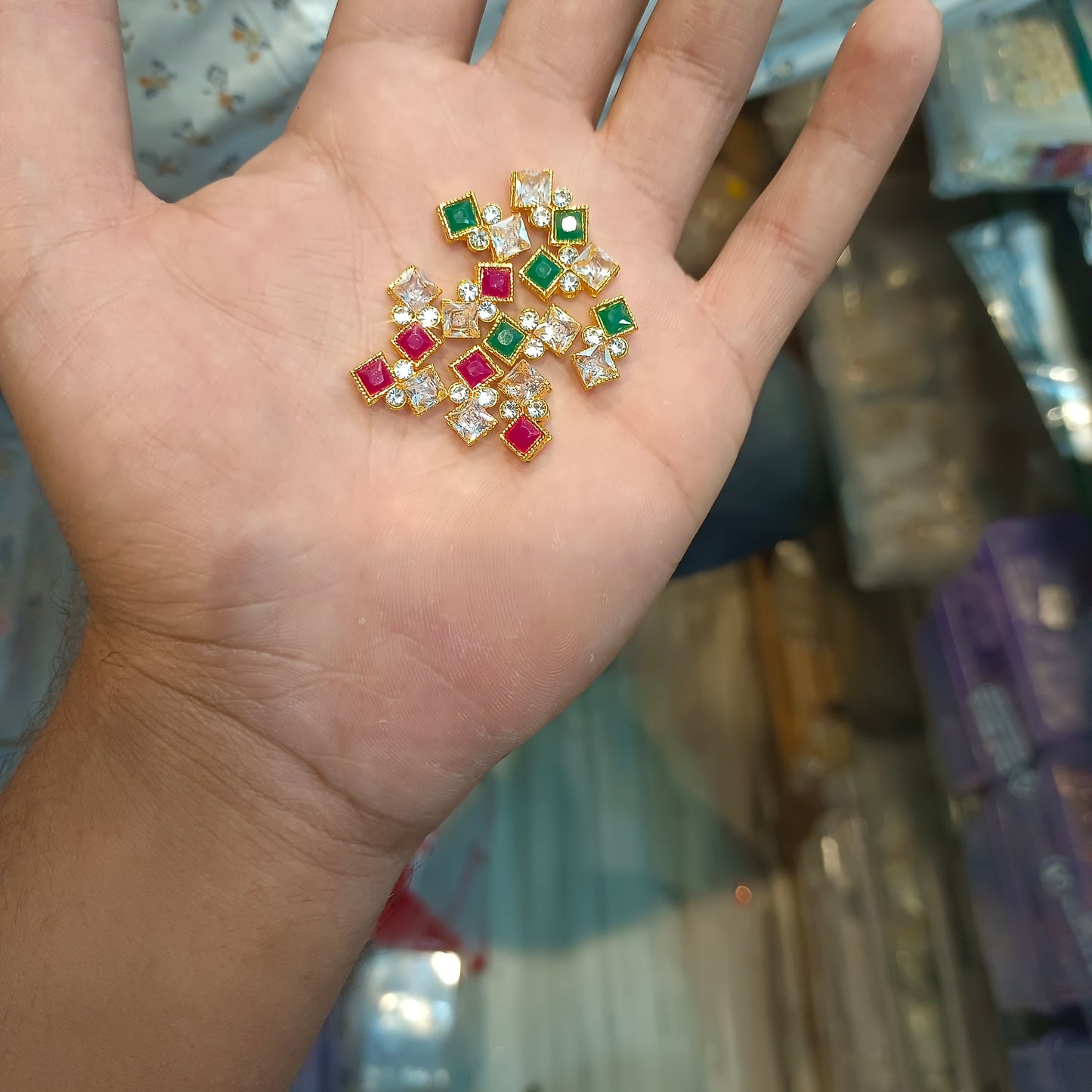 Ad kundan || 12 pcs and 6 pcs pack ||