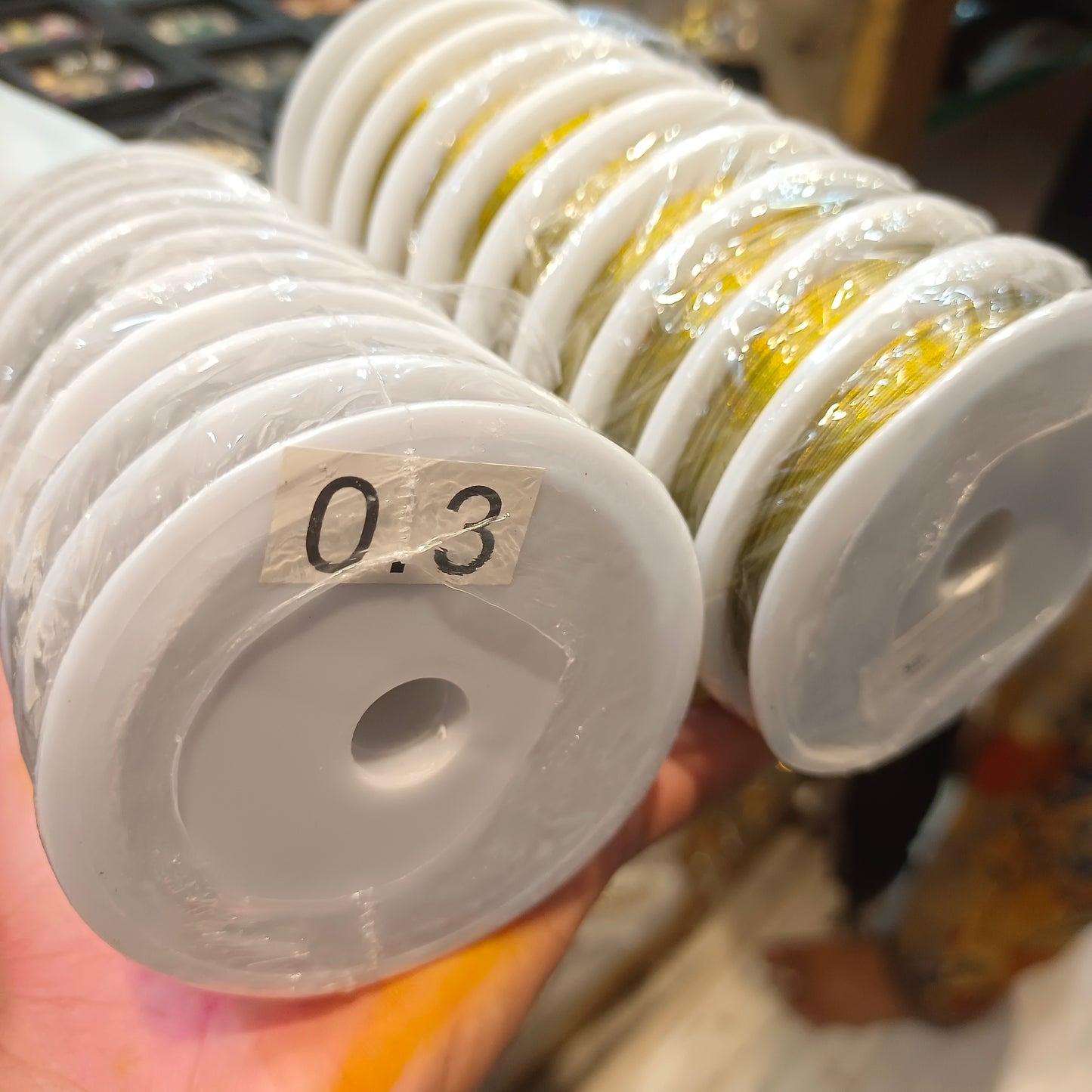 Gear wire || 0.3 mm size || 1 pcs & 10 pcs packing || Raw materials ||