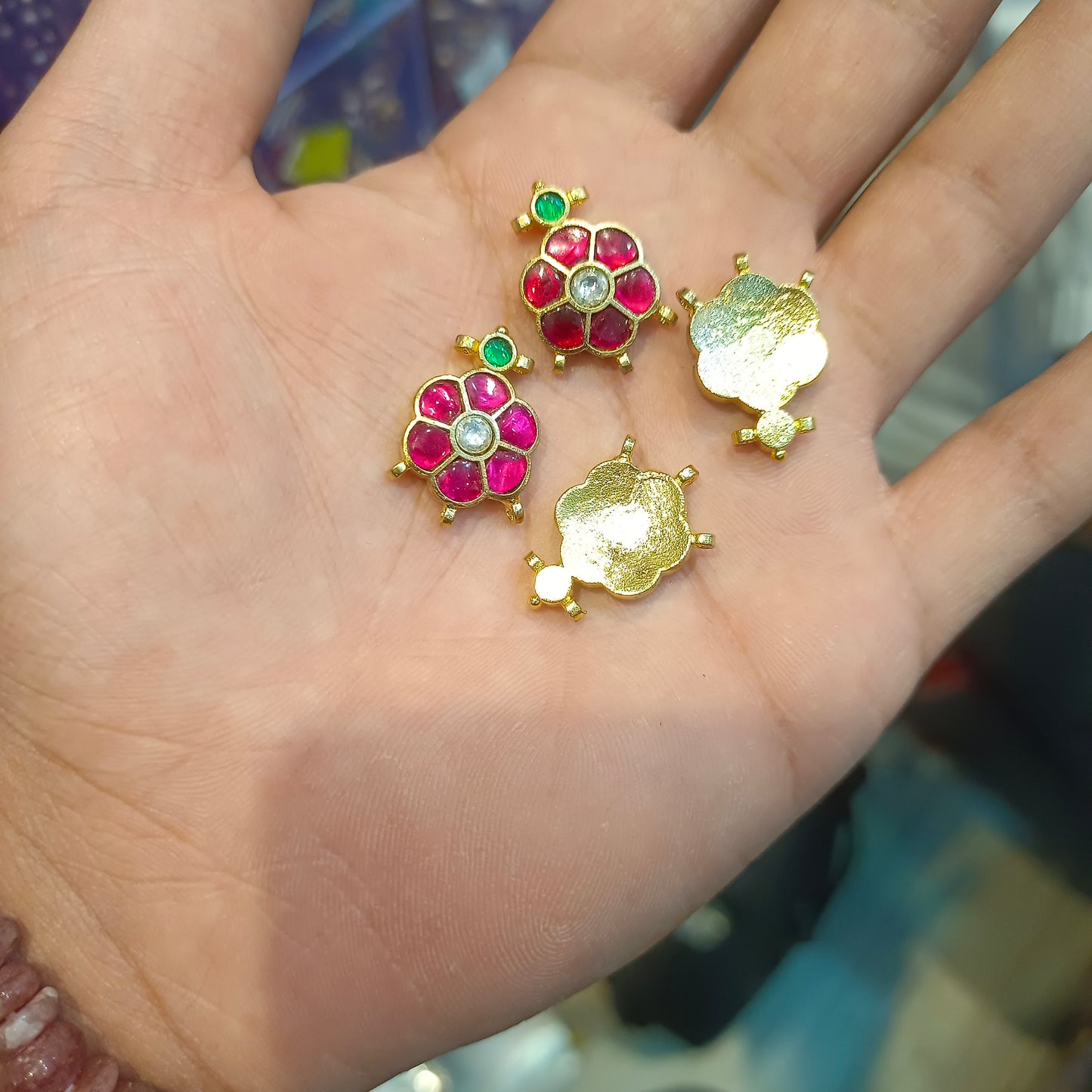 Jadau kundan || 1 pcs - 6 pcs pack ||