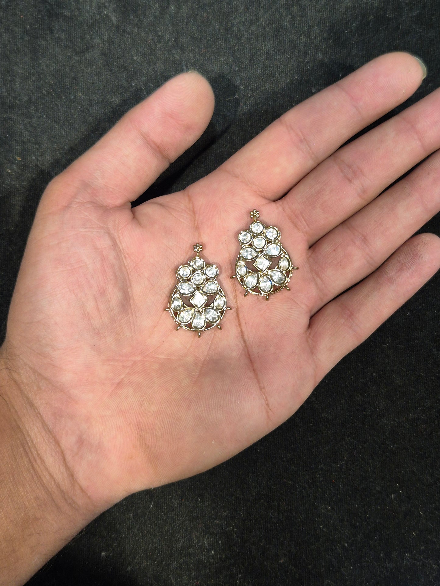 Victorian kundan || 1 piece and 6 piece pack ||