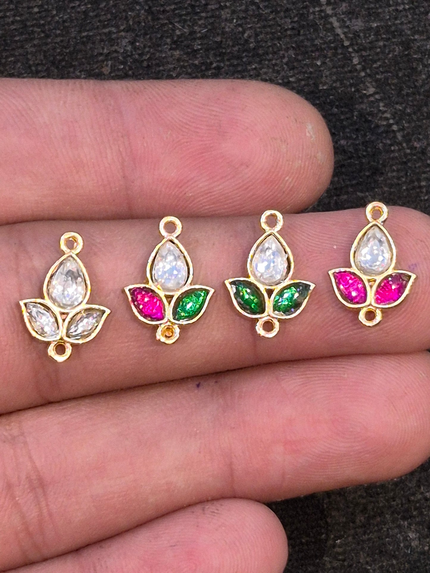 Jadau kundan || 1 piece and 6 piece pack ||