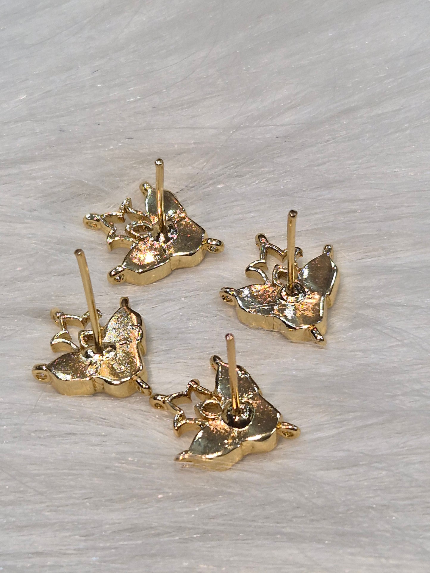 Jadau kundan tops|| 6 stones in 1 pair ||