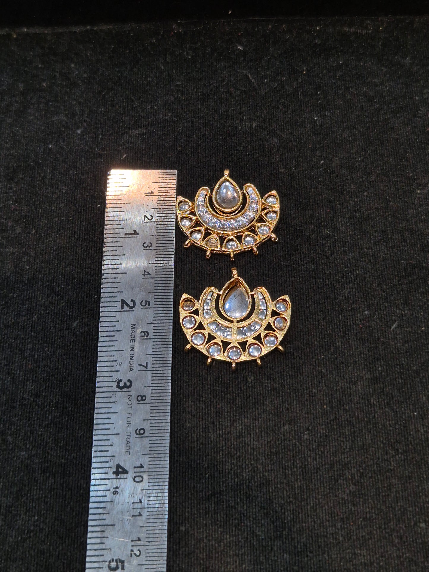 Meena kundan || 12 pieces pack ||