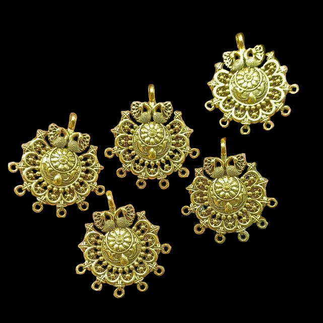 Oxidised pendants