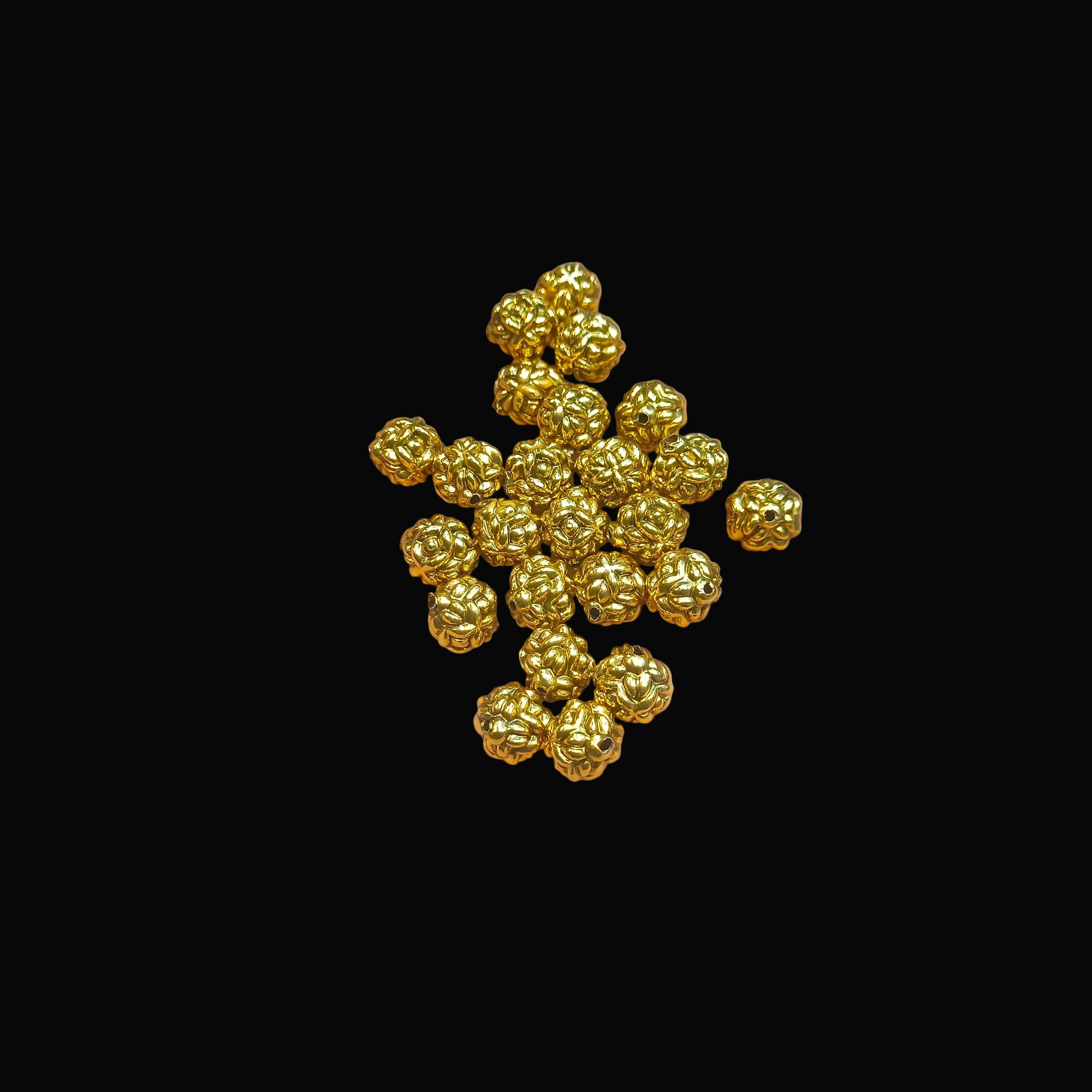 Brass balls || anti tarnish || 12 pcs packing ||