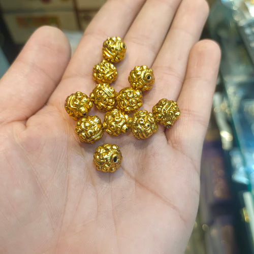 Brass balls || anti tarnish || 12 pcs pack ||