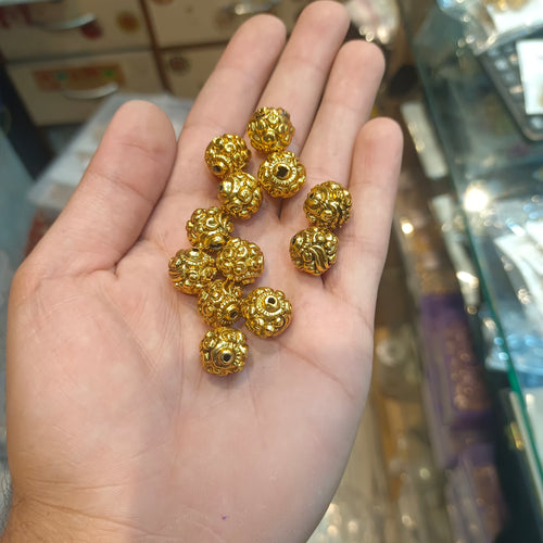Big size Brass balls || anti tarnish || 12 pcs pack ||