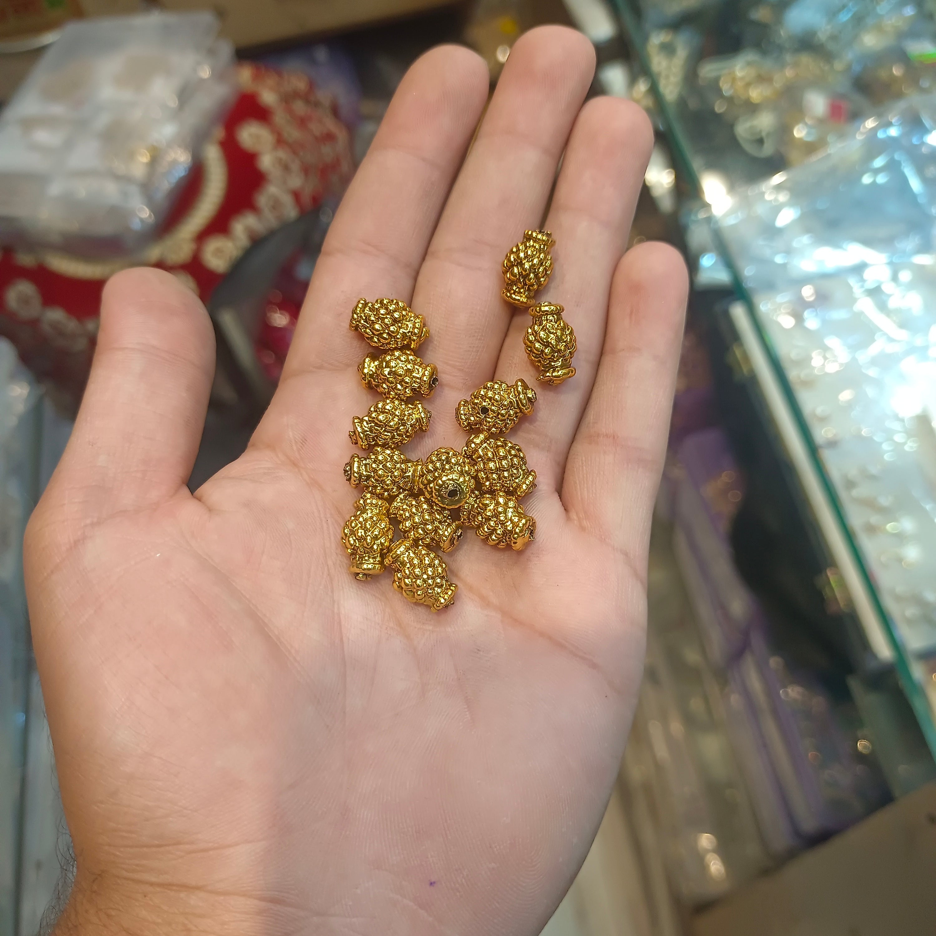 Brass balls || anti tarnish || 12 pcs pack ||