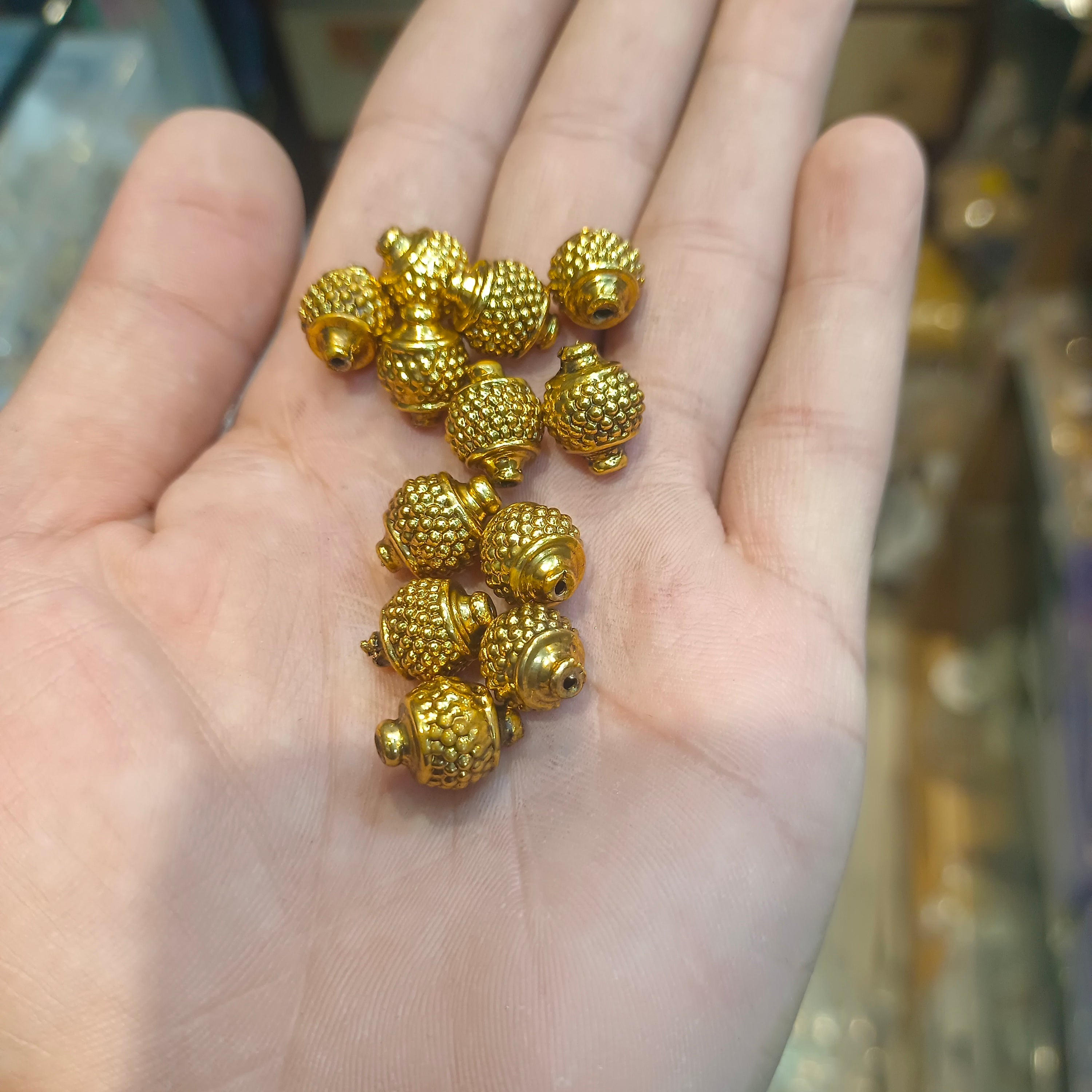 Brass balls || anti tarnish || 12 pcs pack ||