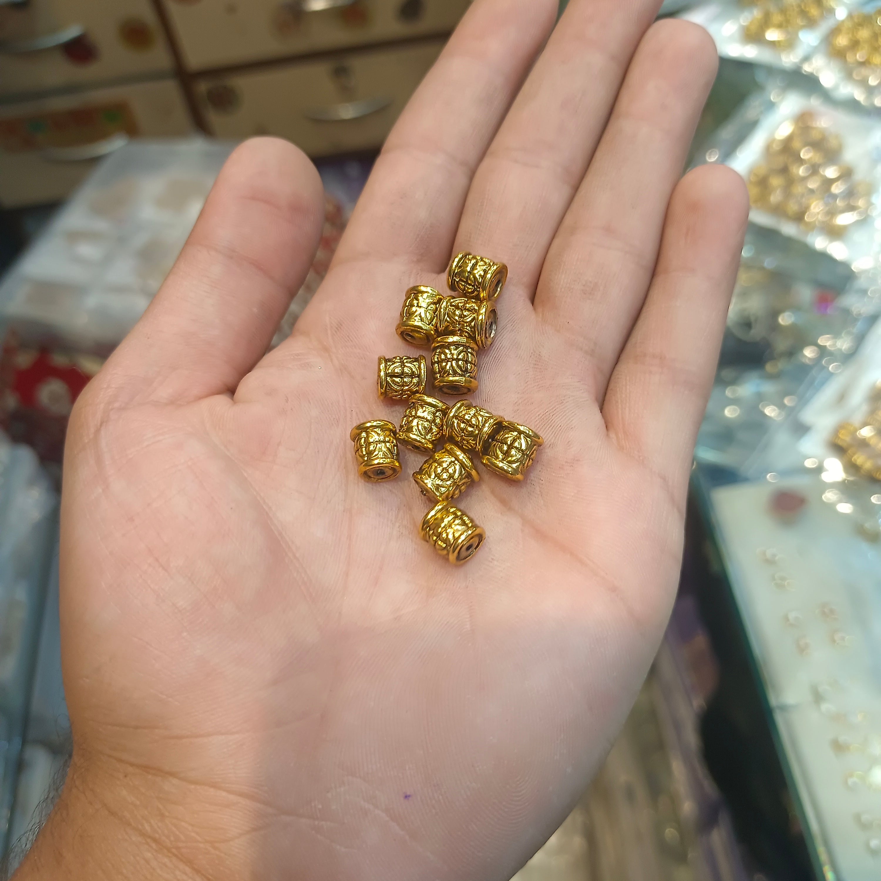 Brass balls || anti tarnish || 12 pcs pack ||