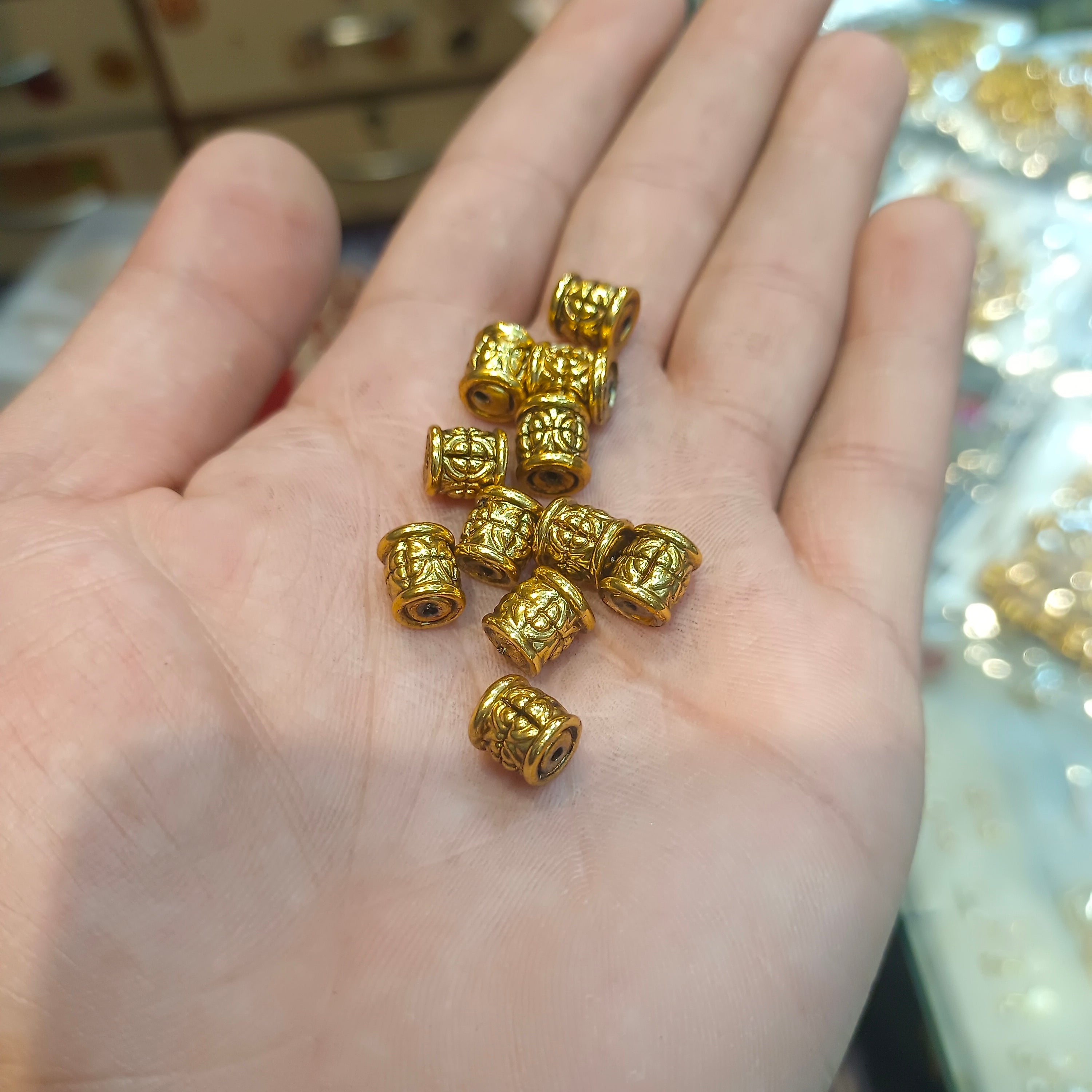 Brass balls || anti tarnish || 12 pcs pack ||