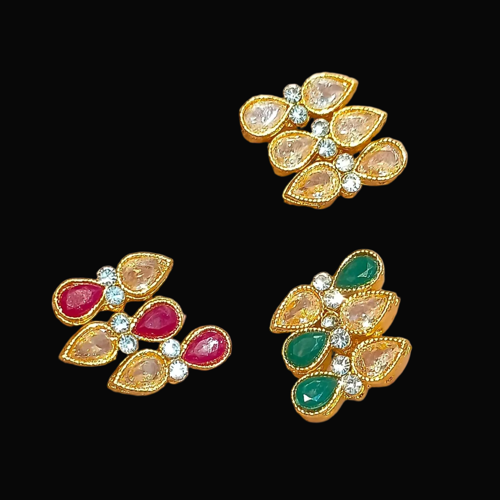 Ad kundan || 6 pcs and 12 pcs pack ||
