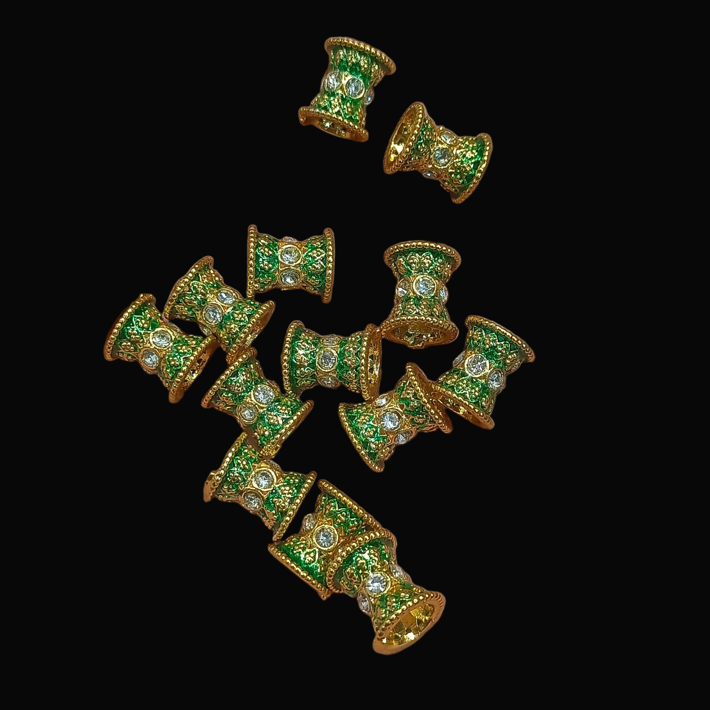 Meena ad balls || anti tarnish || 6 - 12 pcs packing ||