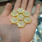 Premium polki kundan || 1 pcs - 12 pcs packing || anti tarnish ||