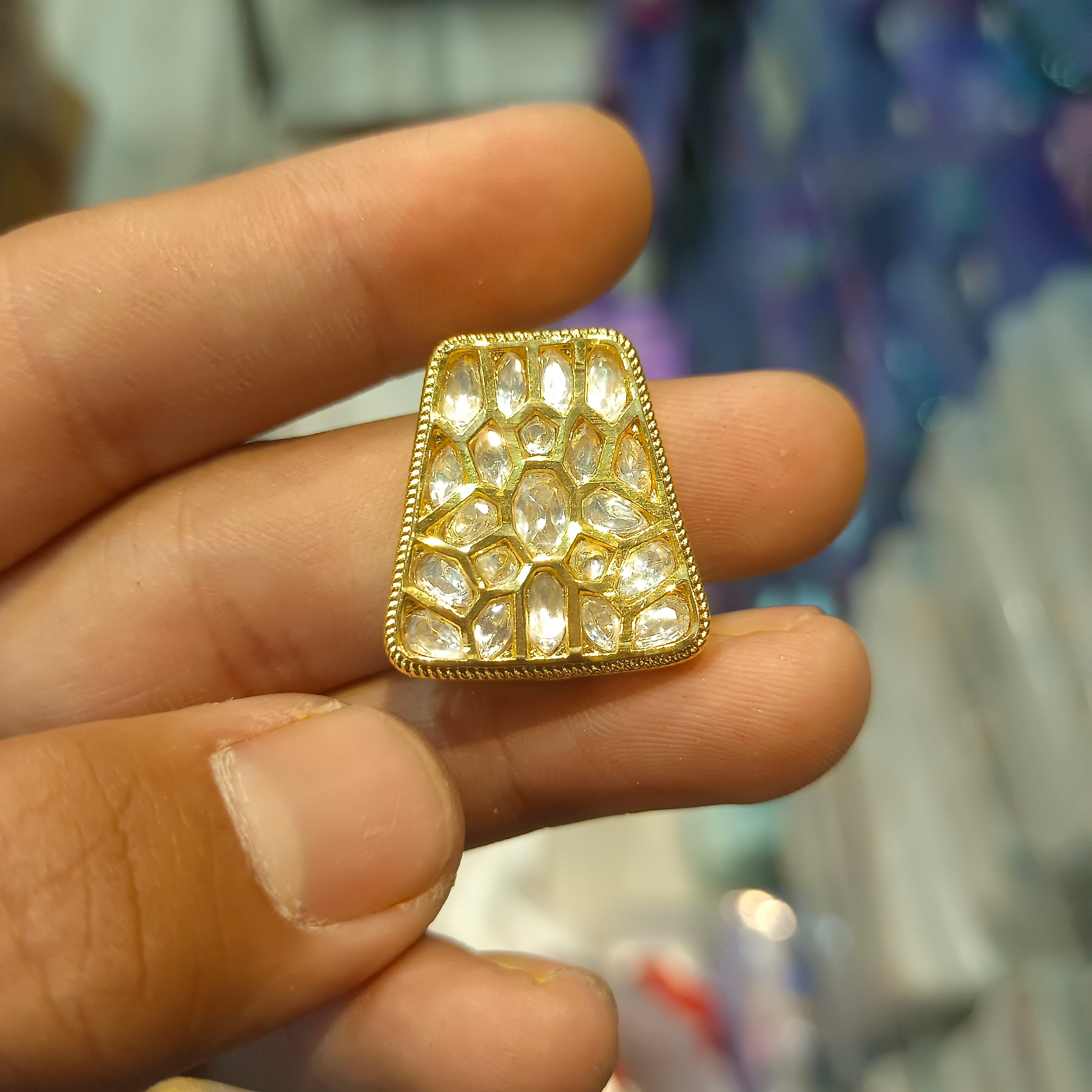 Premium polki kundan|| 1pcs - 12 pcs pack || anti tarnish ||