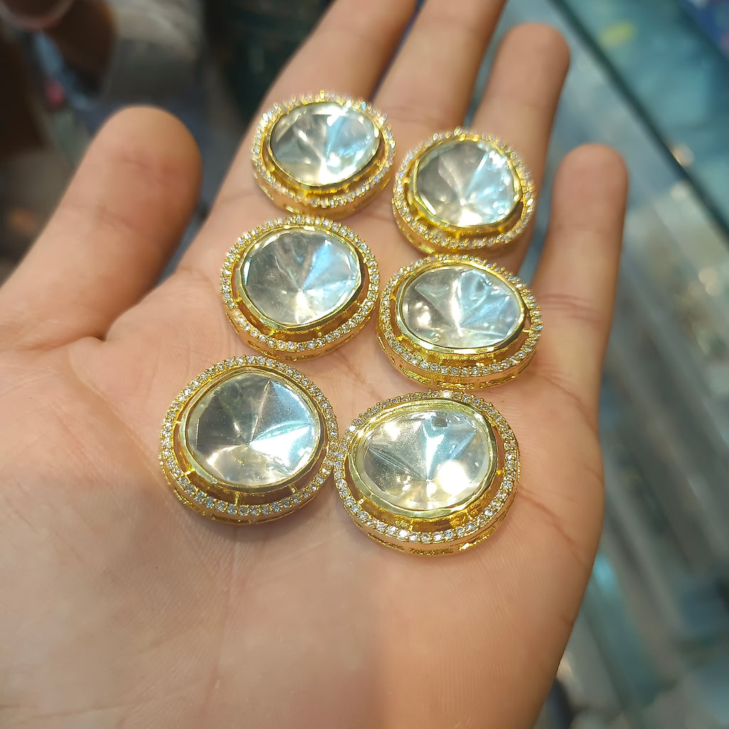 Premium gold brass connector