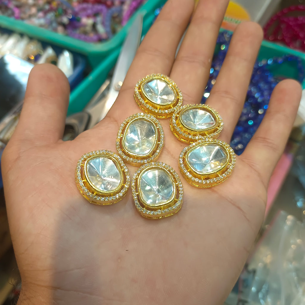 Premium gold brass connector