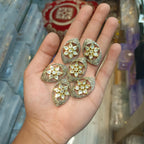Premium brass kundan