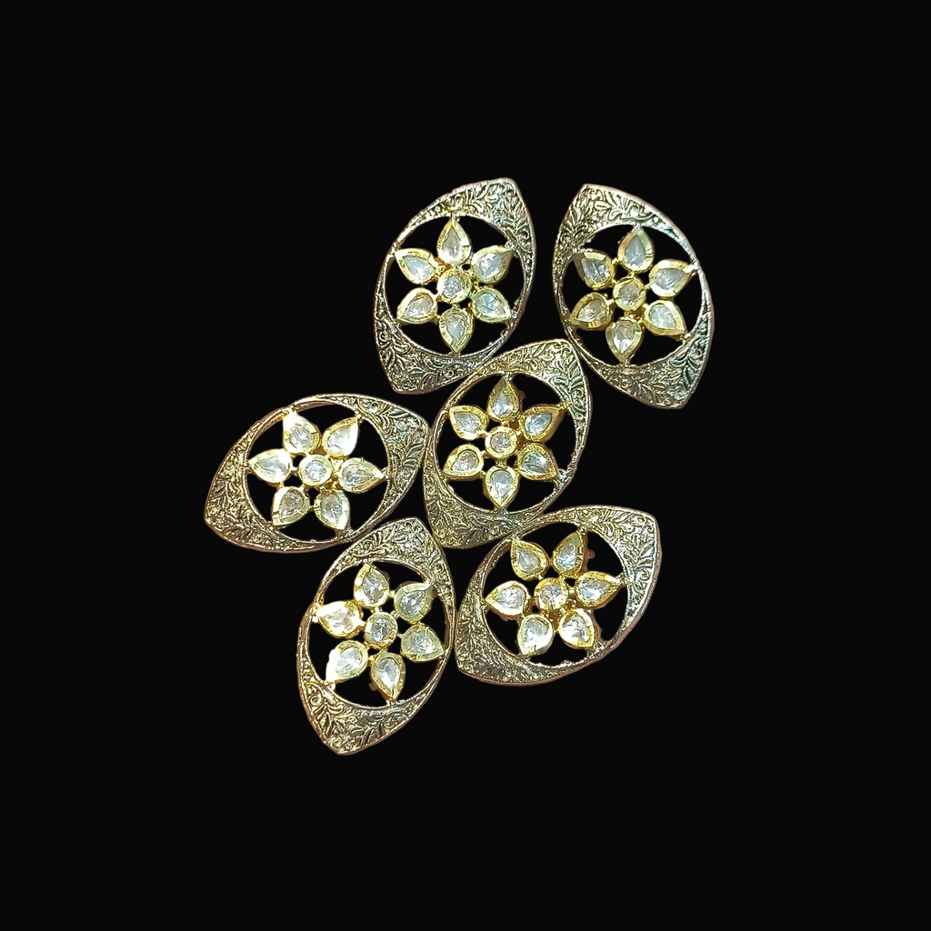 Premium brass kundan