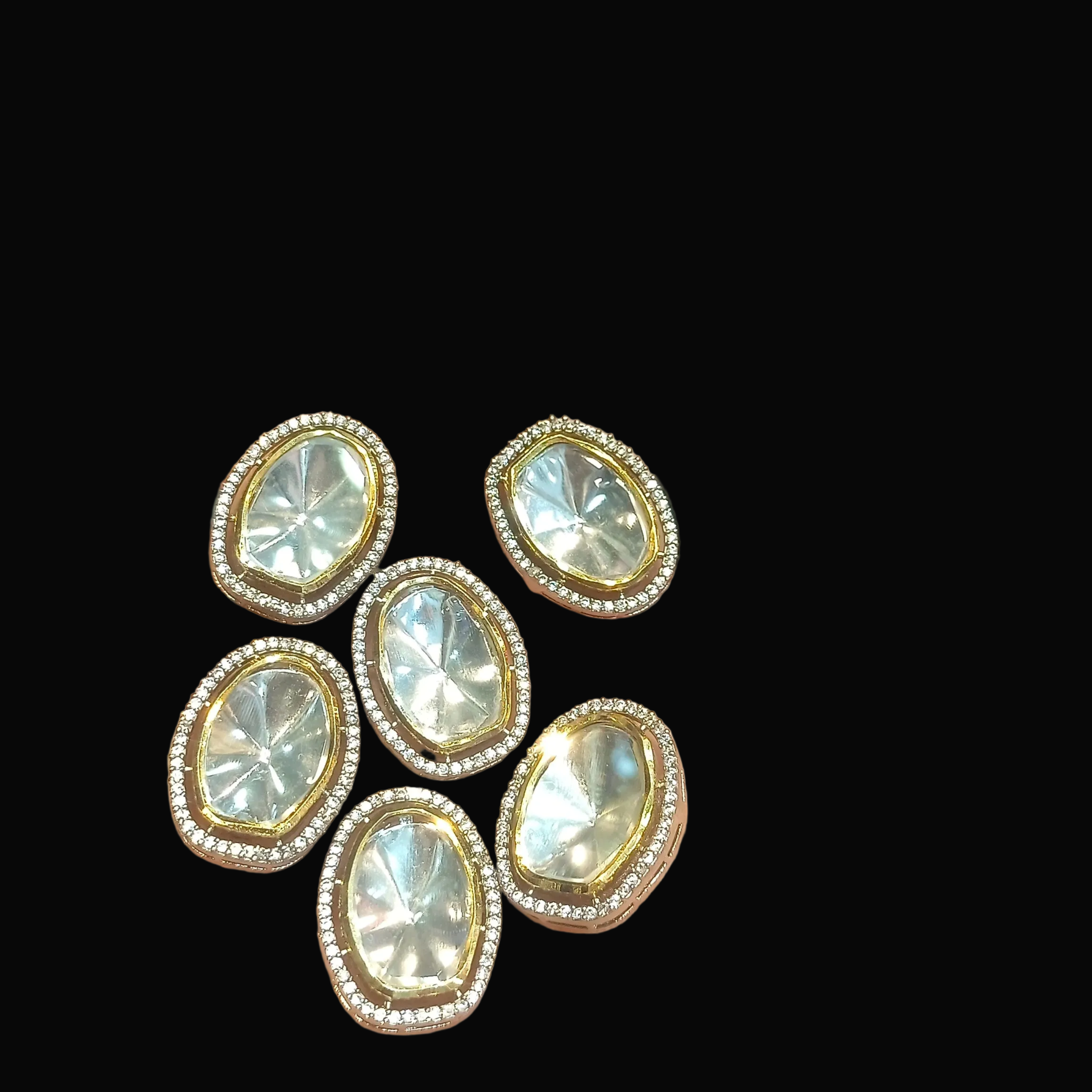 Premium brass kundan
