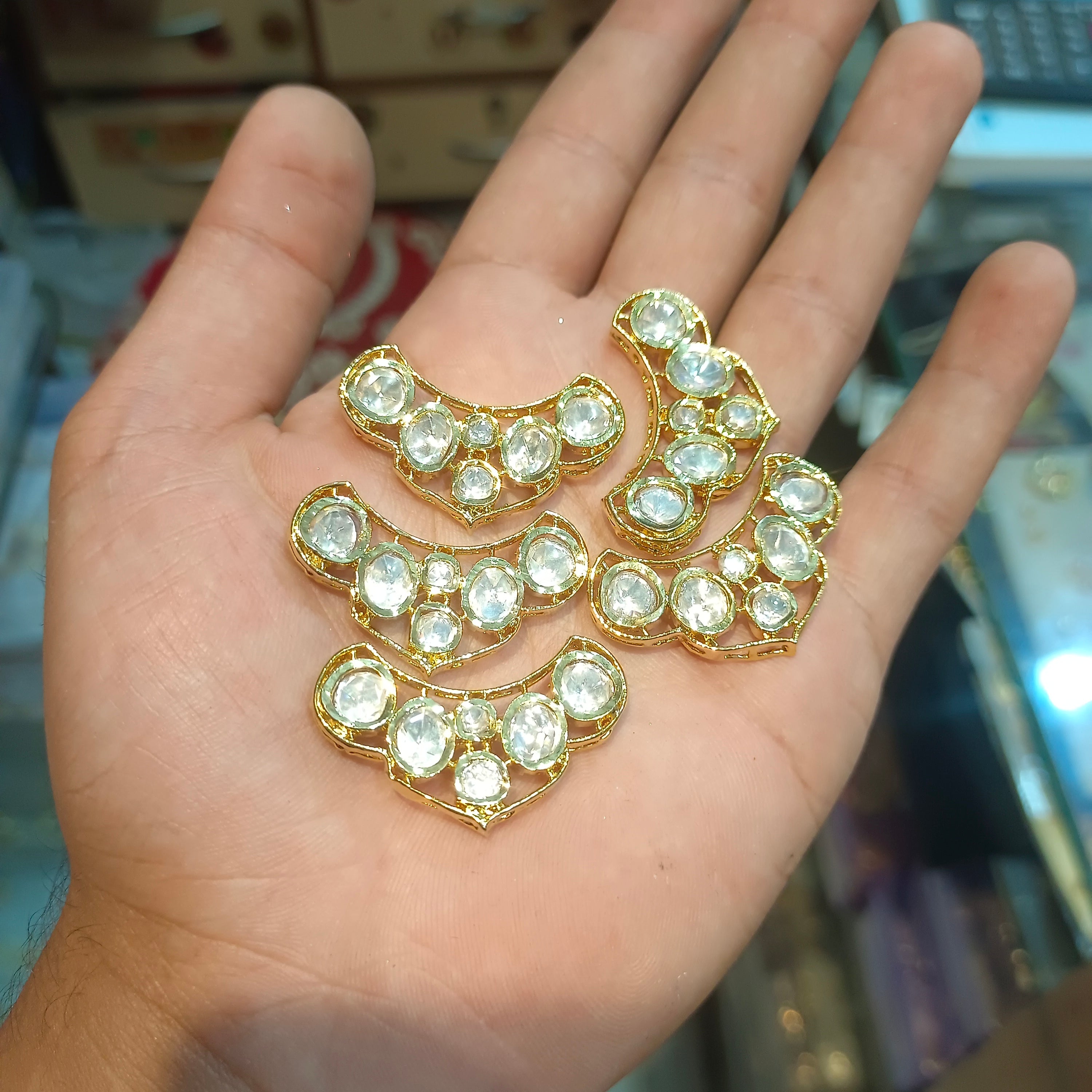 Premium polki kundan