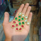 Premium brass kundan
