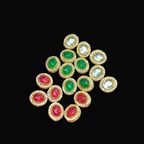Premium brass kundan