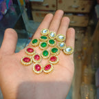 Premium brass kundan