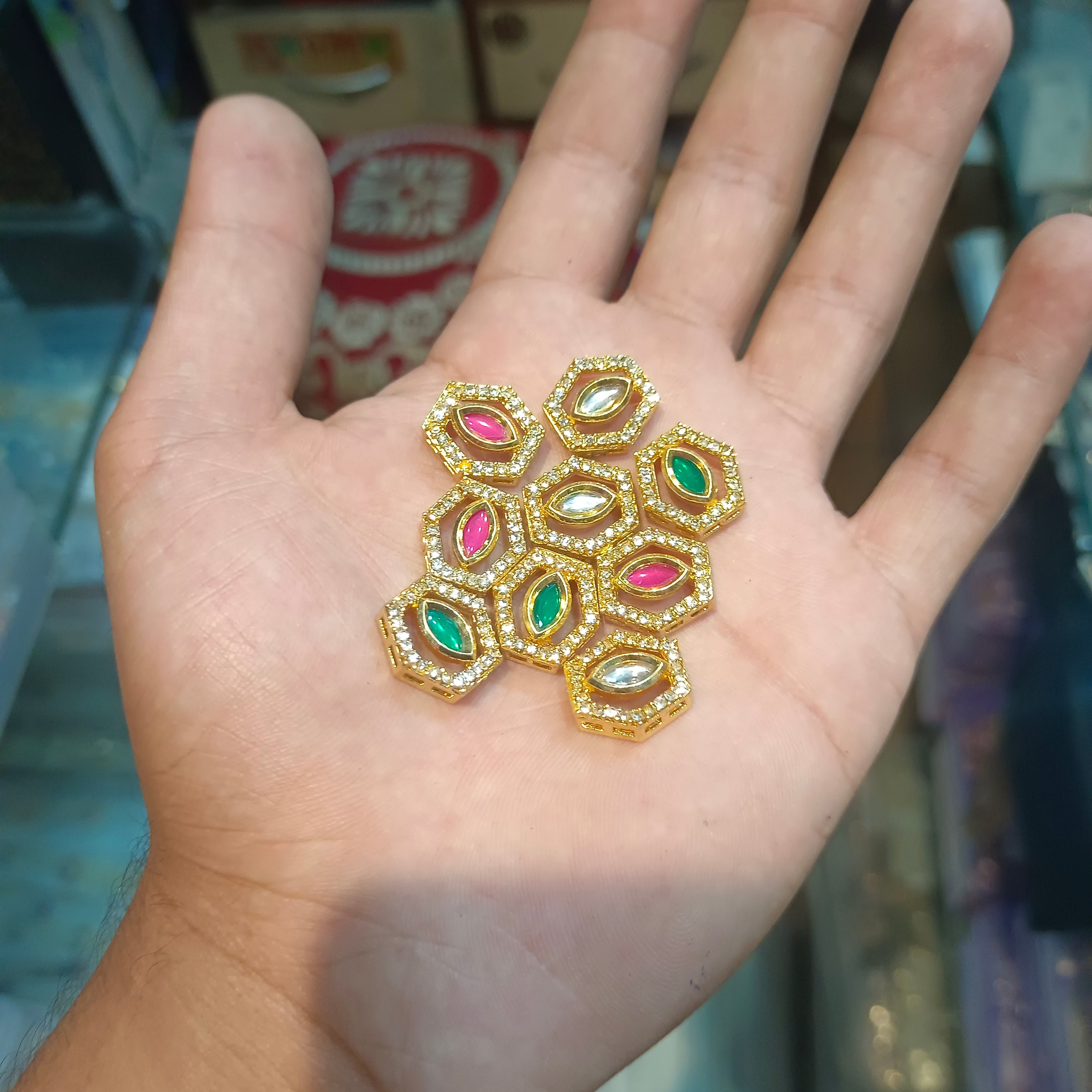 Ad kundan || 1 - 12 pcs packing ||