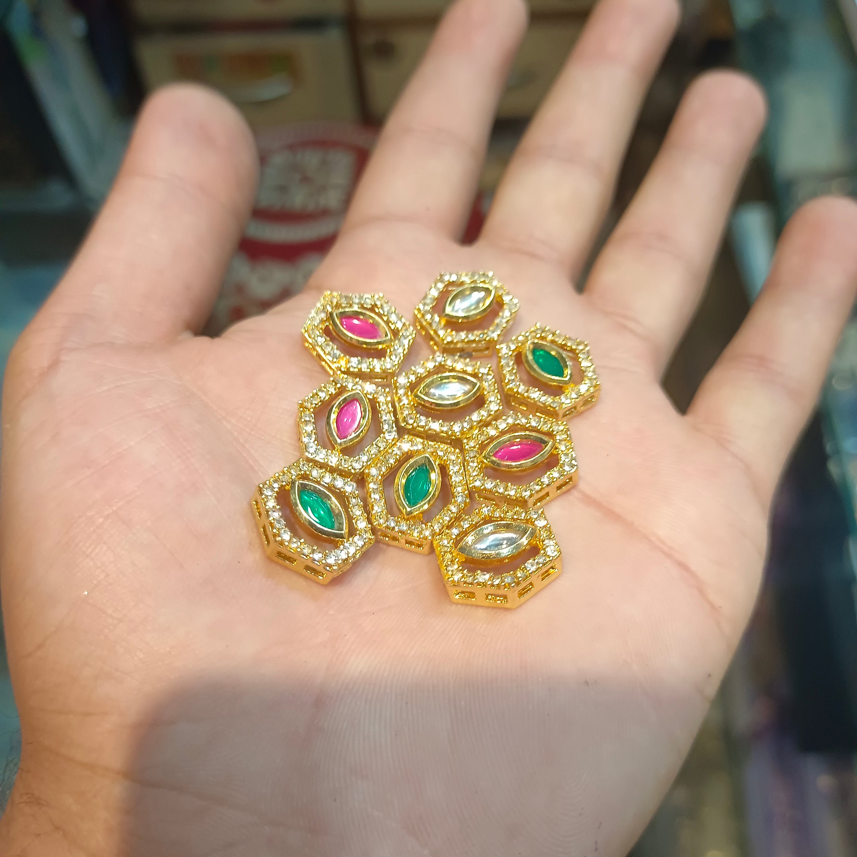 Ad kundan || 1 - 12 pcs packing ||