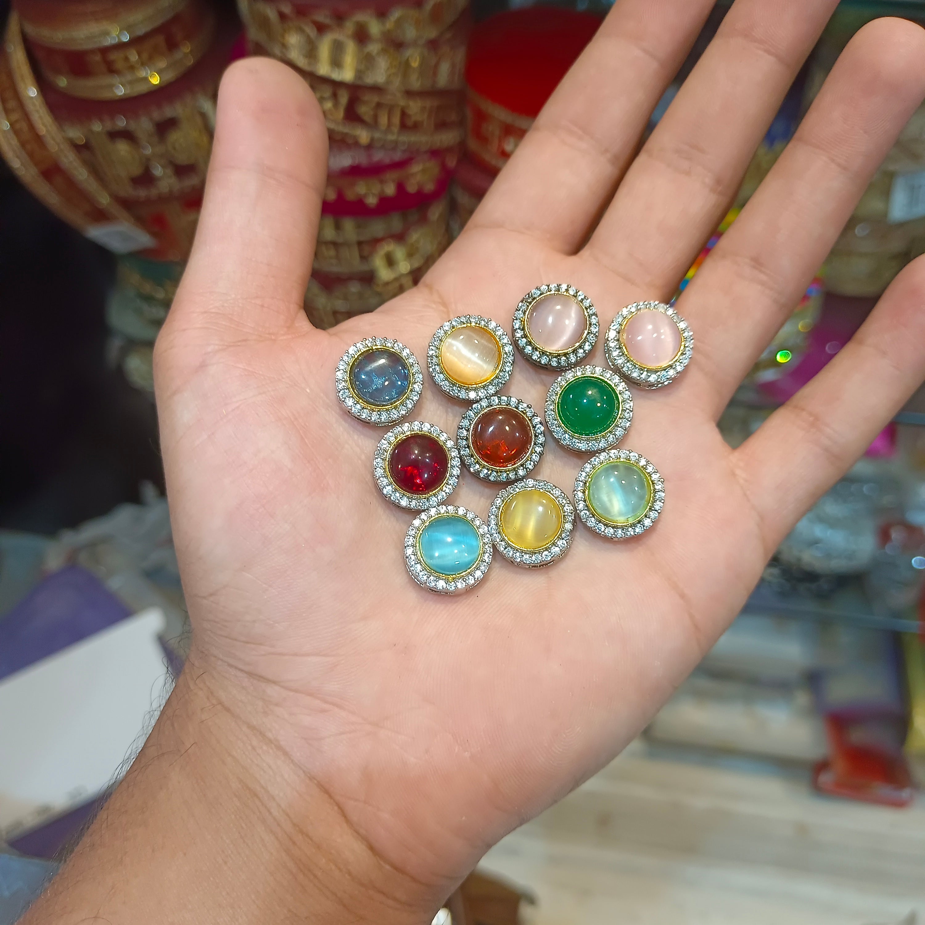 Premium monalisa kundan