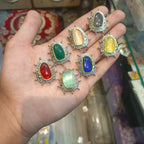 Premium brass monalisa kundan