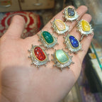 Premium brass monalisa kundan