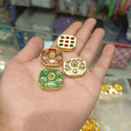Meena kundan || 6 - 12 pcs pack ||