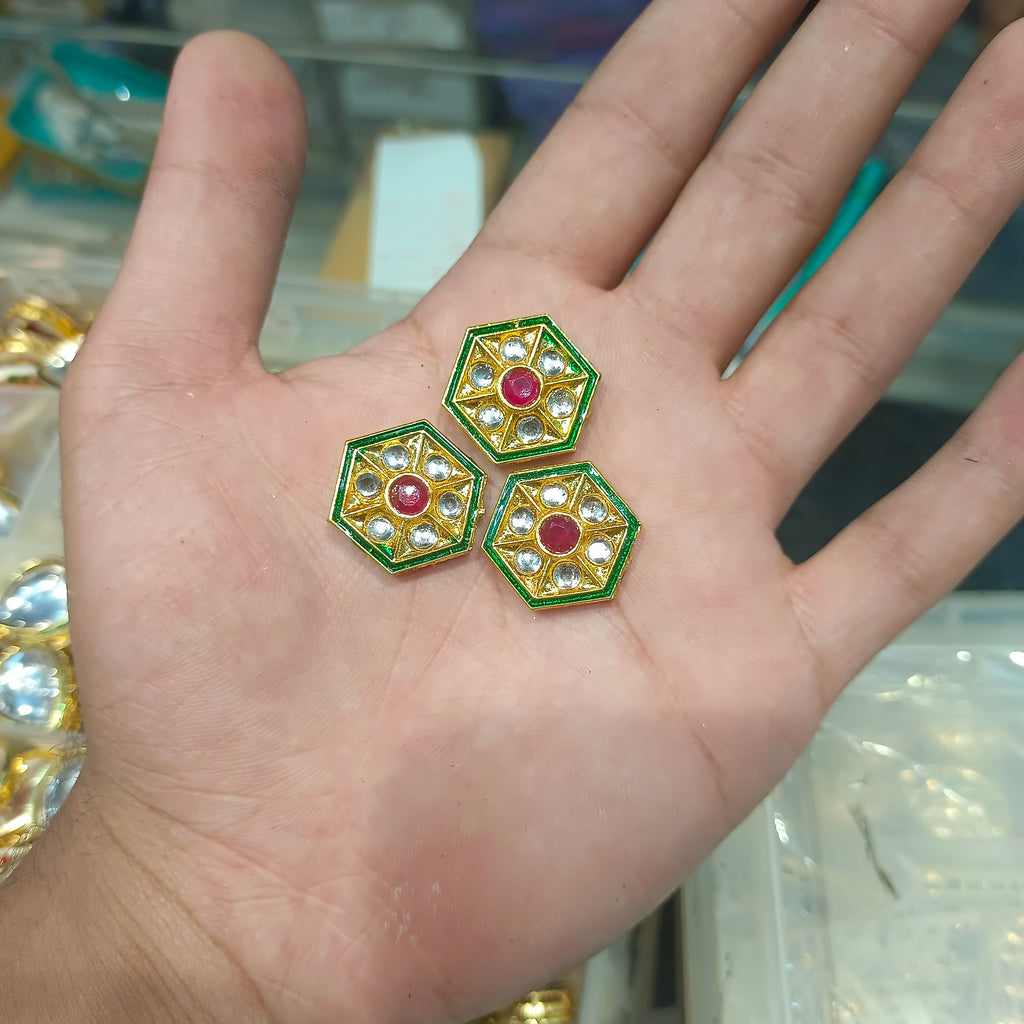 Meena kundan || 6 - 24 pcs packing ||