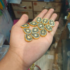 Ad kundan || 1 - 12 pcs packing || anti tarnish ||