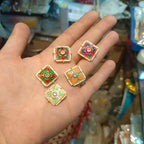 Meena ad kundan || 1 - 6 pcs packing ||