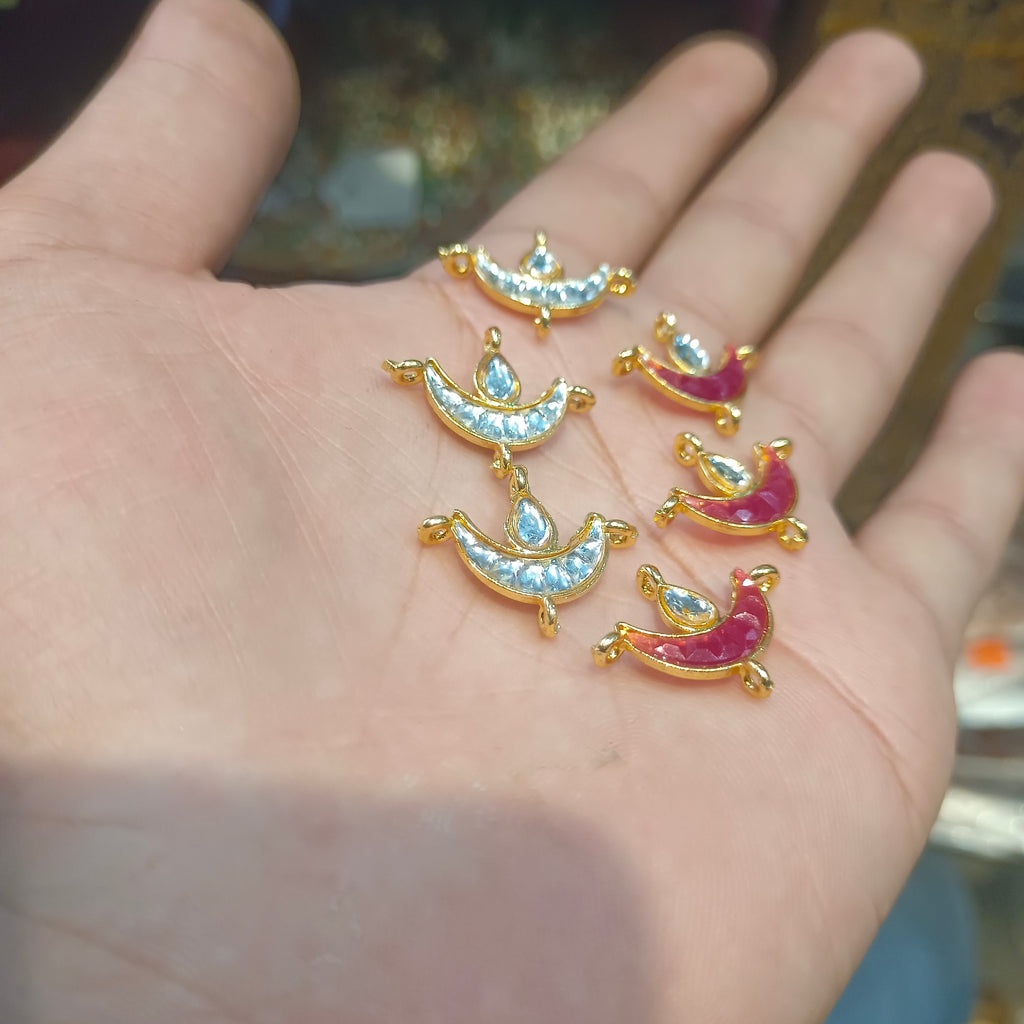 Kundan chaand || 6 - 12 pcs packing ||