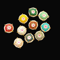 Meena kundan || 6 - 12 pcs packing ||