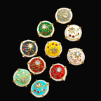 Meena ad kundan || 12 pcs packing ||