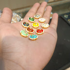 Meena ad kundan || 12 pcs packing ||