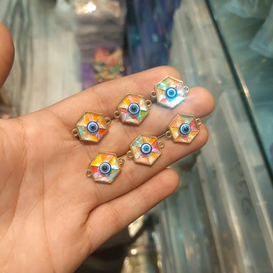 Evil eye charm || 6 pcs packing ||