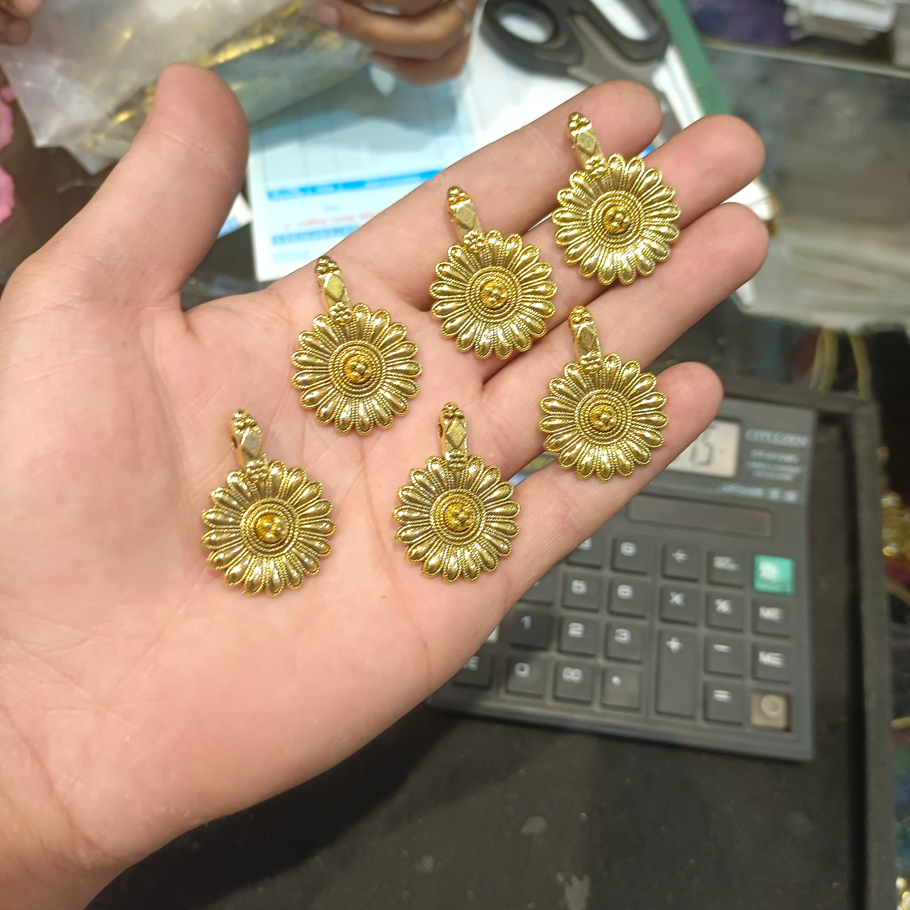 Antique pendants || 9 pcs pack - 50 grams ||