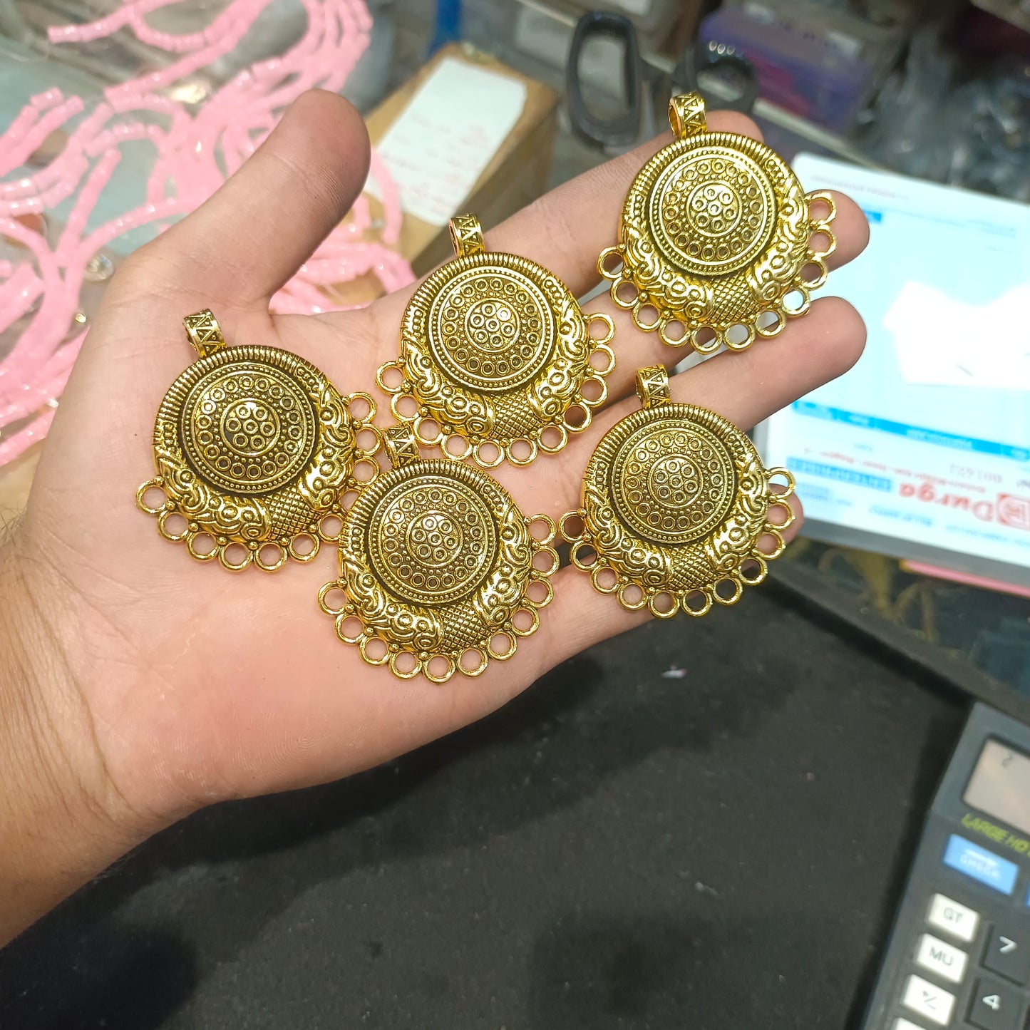 Antique pendants || 5 pcs pack - 50 grams ||