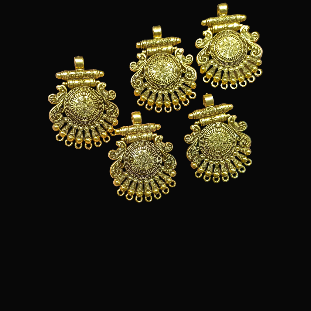 Antique pendants || 5 pcs pack - 52 grams ||