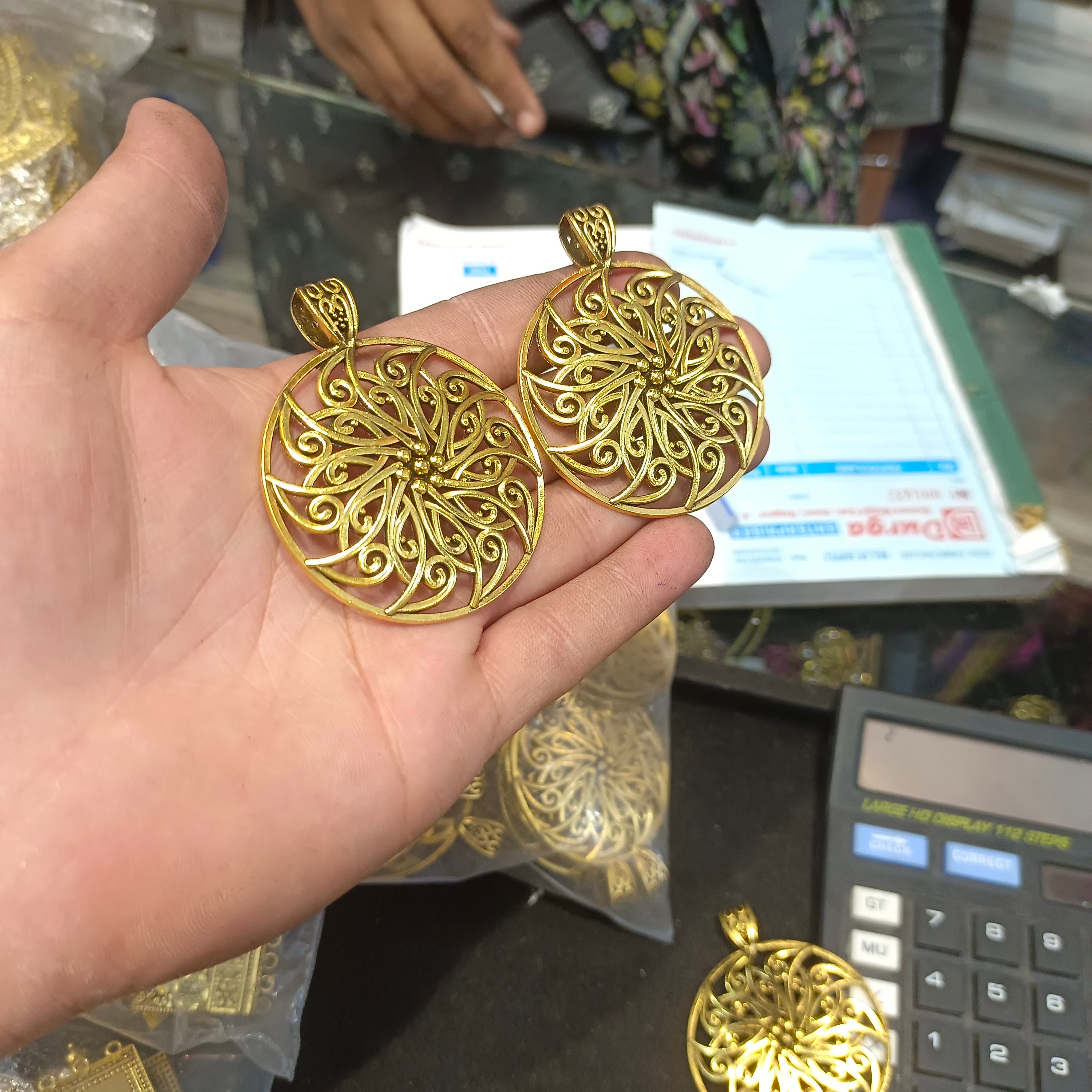 Antique pendants || 5 pcs pack - 60 gram ||