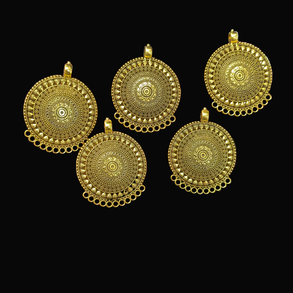 Antique pendants || 5 pcs pack - 38 grams ||